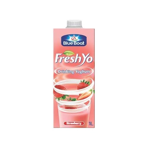 FRESH YO STRAWBERRY YOGHURT 1L